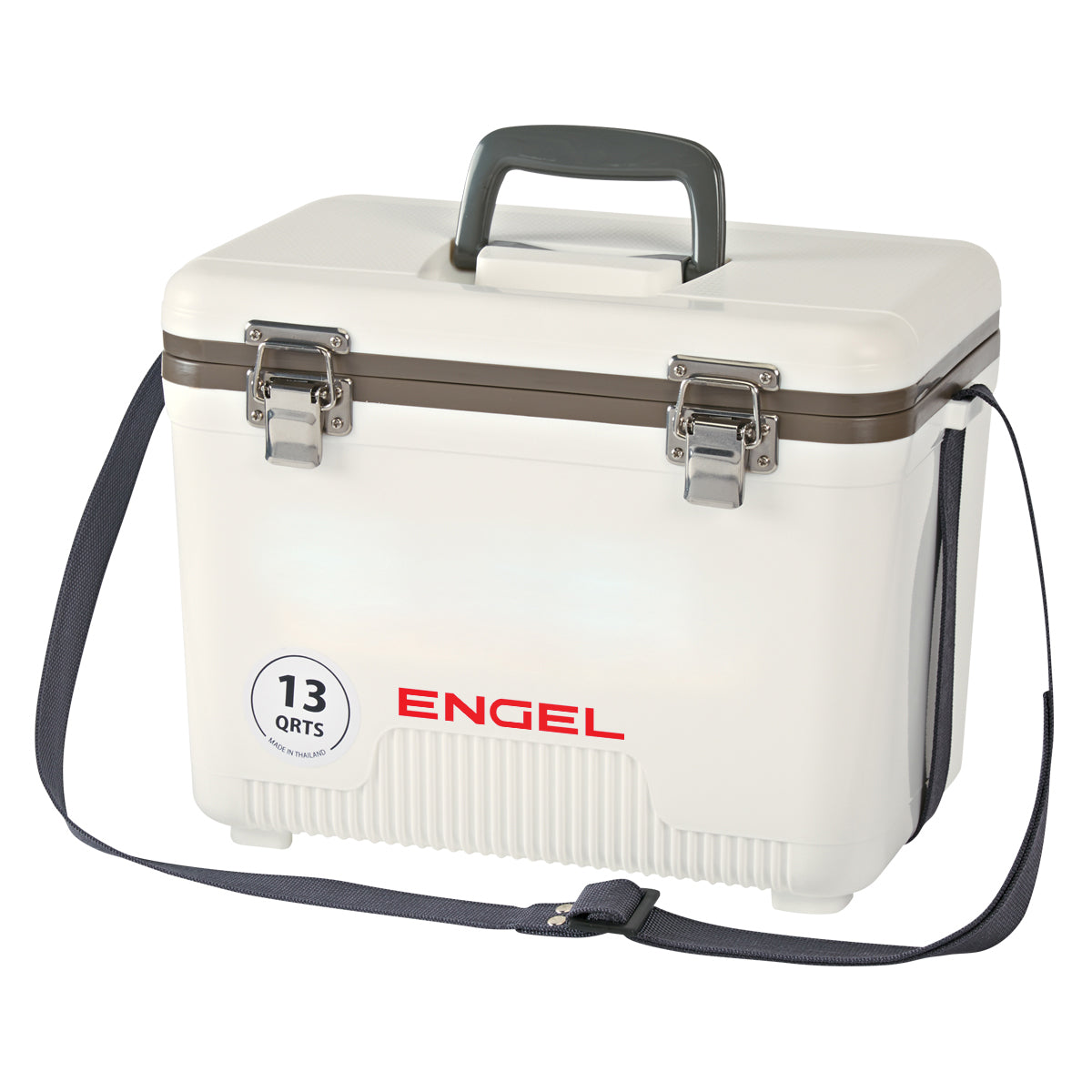 Engel Cooler, Small, 13 Quart - White - strap