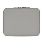 Envoy Executive Zip Padfolio in Top Grain Leather Embroidery - Taupe - View 2