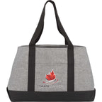 Excel Sport Leisure Tote in PolyCanvas Embroidery - Graphite - Front