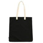FEED Organic Convention Tote with Pen Loop Embroidery - Black - Back
