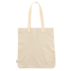 FEED Organic Convention Tote with Pen Loop Transfer - Natural - Back