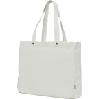 FEED Organic Cotton Tote with Copper Rivets Transfer - White - Left Angle 2
