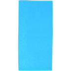 Fiji Velour Beach Towel in Colors, 30 x 60 Inches - Turquoise - Front