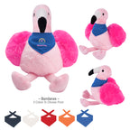 Fiona Flamingo Plush Toy, 6 Inch - Pink - Colorbrite