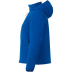 Flint Water Resistant Jacket with Roll-Away Hood for Women Embroidery - New Royal - Left Side