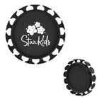 Flying Disc with a Grip - Black - Pad Print