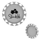 Flying Disc with a Grip - Gray - Pad Print
