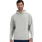 FootJoy Approach Hoodie for Men Embroidery - Heather Grey - On Model