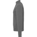 FootJoy Performance Quarter Zip Pullover for Men Embroidery - Heather Charcoal - Left Side