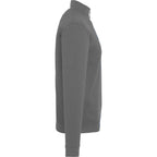 FootJoy Performance Quarter Zip Pullover for Men Embroidery - Heather Charcoal - Right Side