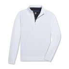 FootJoy Performance Quarter Zip Pullover for Men Transfer - White - Front 2