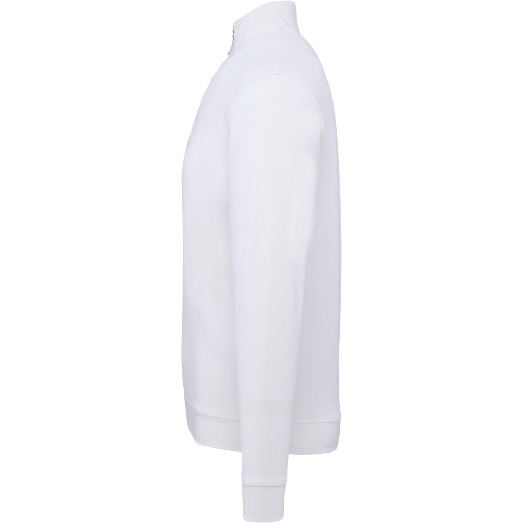 FootJoy Performance Quarter Zip Pullover for Men Transfer - White - Left Side