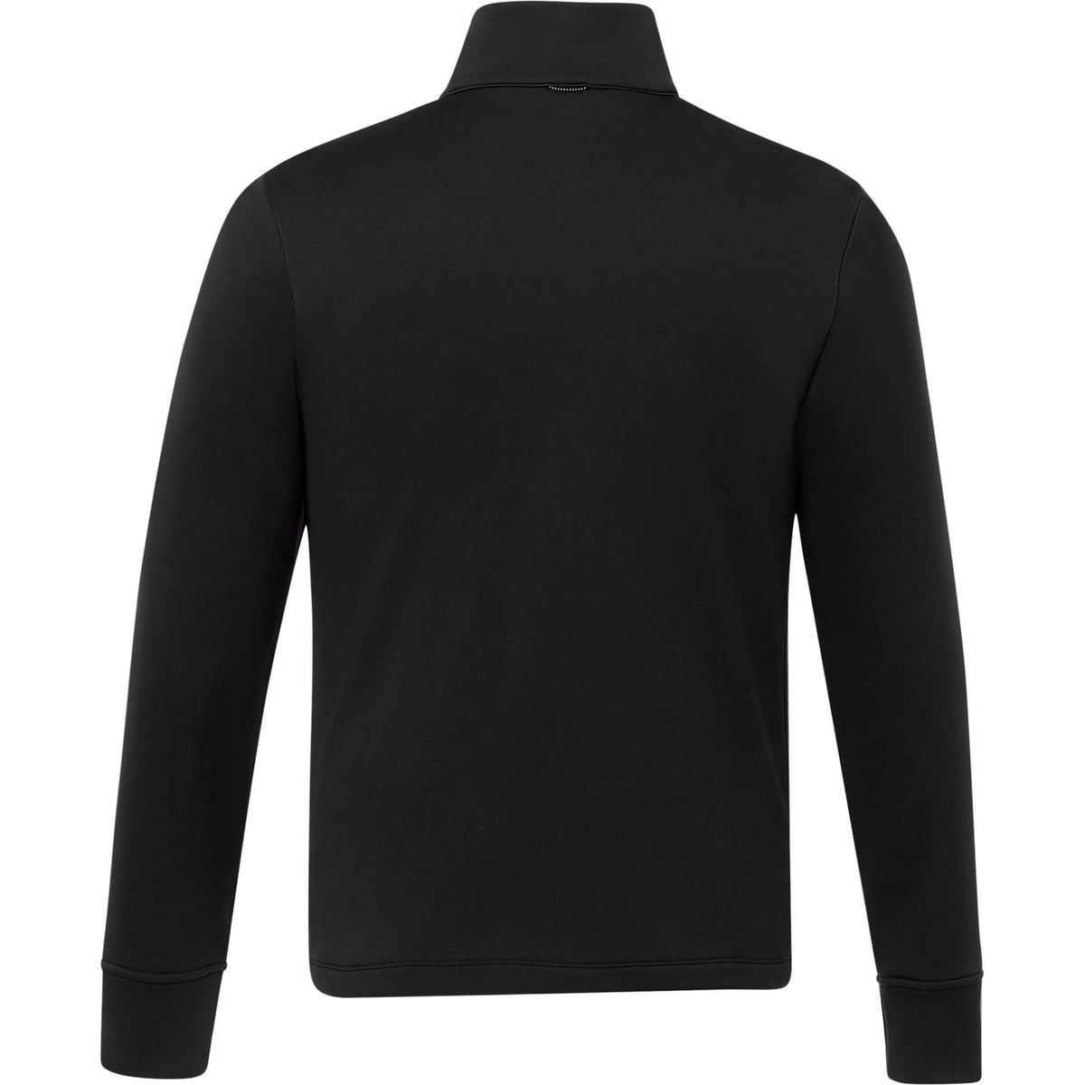 Frazier Eco Knit Jacket for Men Embroidery - Black - Back