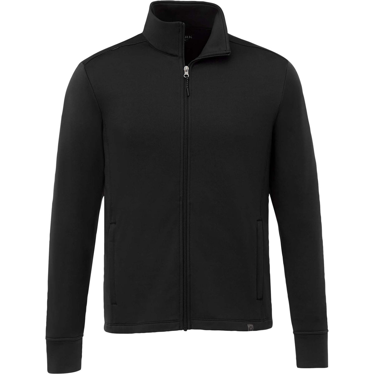 Frazier Eco Knit Jacket for Men Embroidery - Black - Front 2