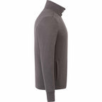 Frazier Eco Knit Jacket for Men Embroidery - Heather Charcoal - Right Side