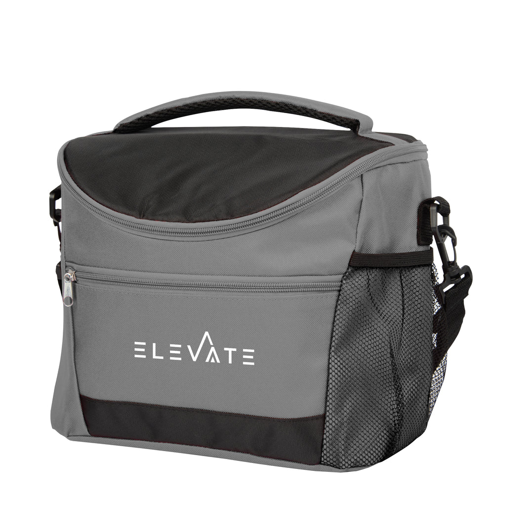 Fresh Fare Lunch Cooler for 16 Cans - Gray - Silk Screen