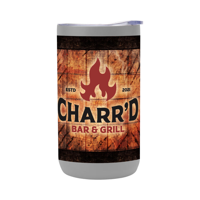 Full Color Double Walled Can Cooler, Four-Way, 12 oz