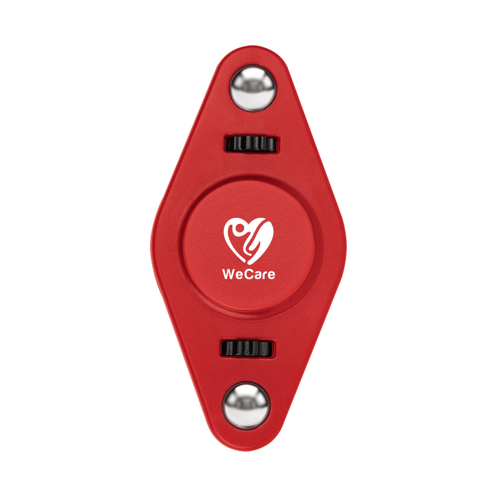 Fun Spinner in Recycled ABS - Red - Pad Print