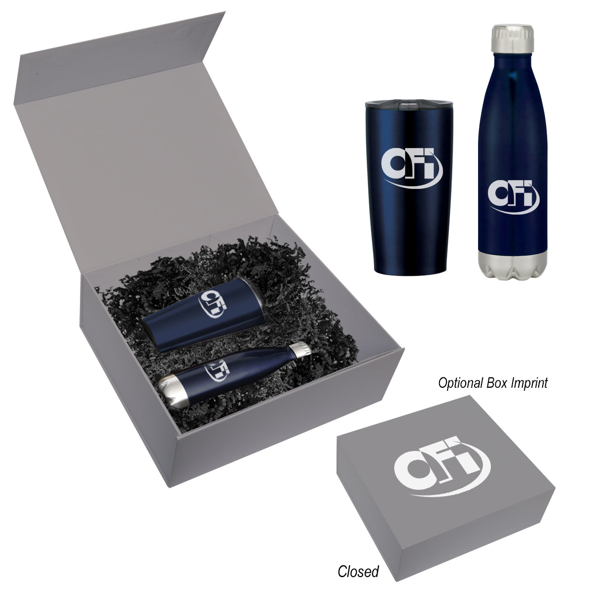 Gift Set, Perfect Pair - Gray - Silk Screen