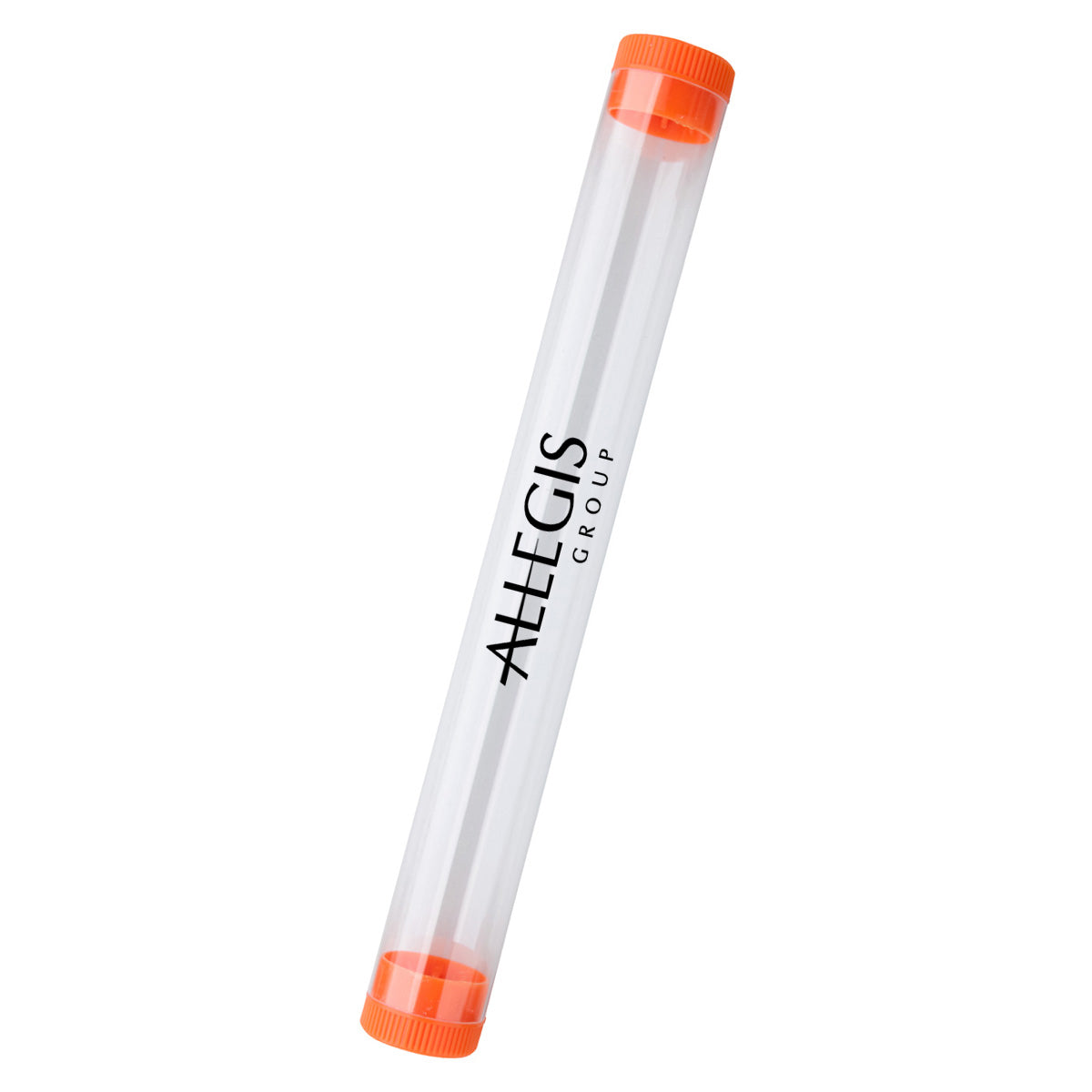 Gift Tube for Pens - Orange Cap - Silk Screen