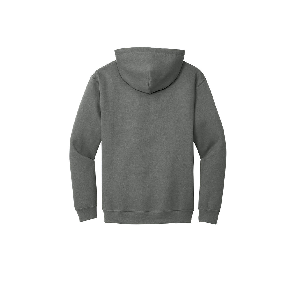 Gildan Heavy Blend Hooded Sweatshirt, Adult - Charcoal - flat_back