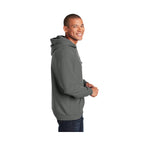 Gildan Heavy Blend Hooded Sweatshirt, Adult - Charcoal - model_side