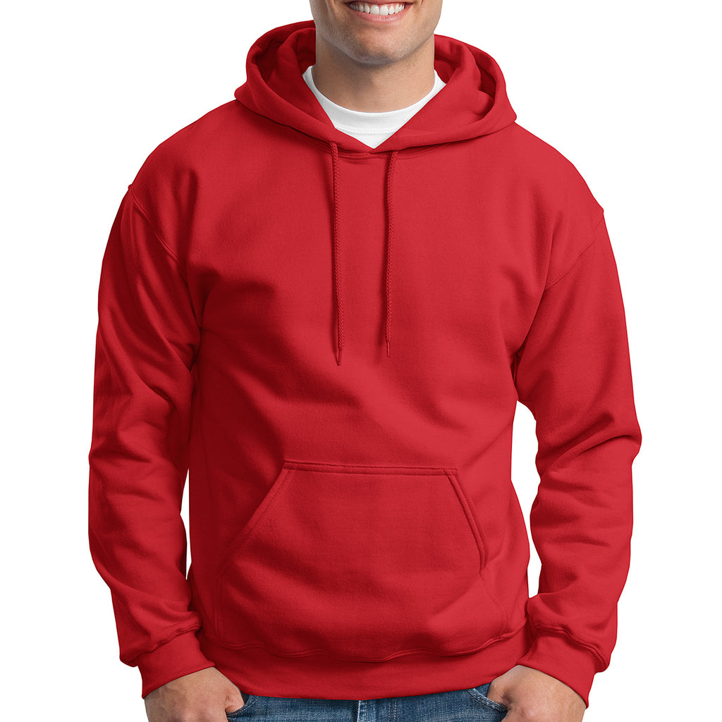Gildan Heavy Blend Hooded Sweatshirt, Adult - Cherry Red