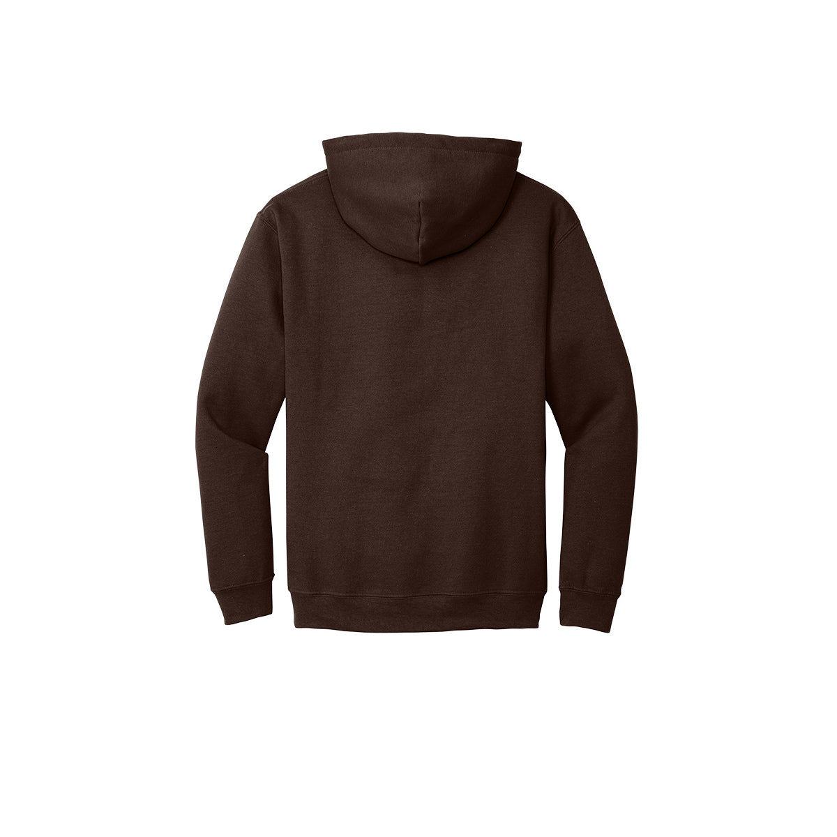 Gildan Heavy Blend Hooded Sweatshirt, Adult - Dark Chocolate - flat_back