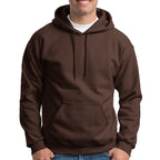 Gildan Heavy Blend Hooded Sweatshirt, Adult - Dark Chocolate