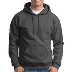 Gildan Heavy Blend Hooded Sweatshirt, Adult - Dark Heather