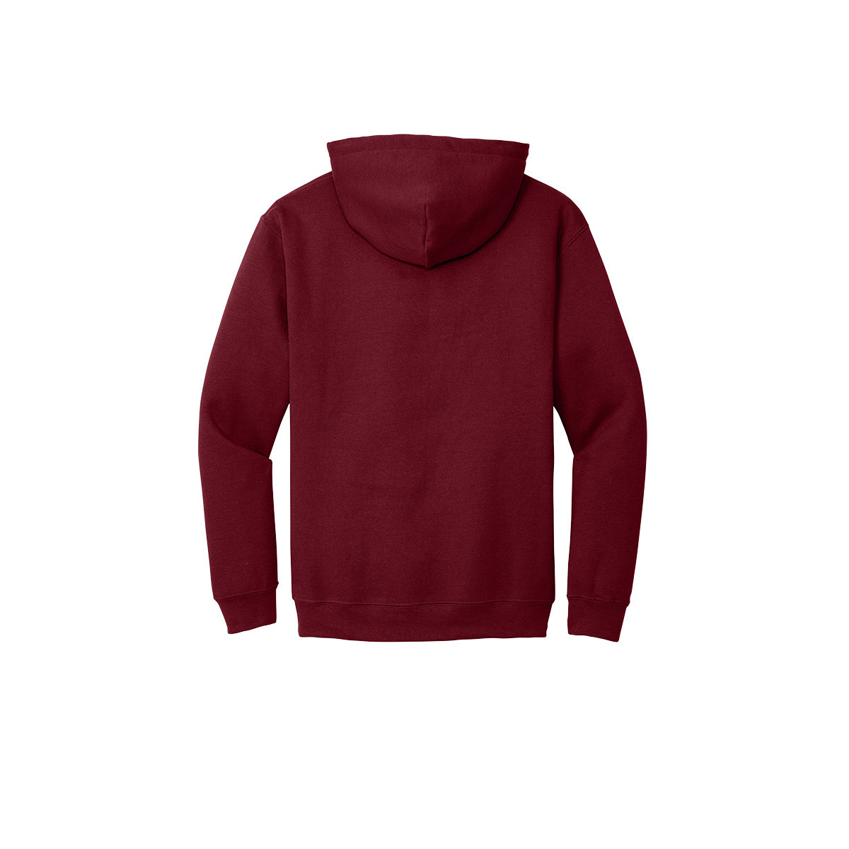 Gildan Heavy Blend Hooded Sweatshirt, Adult - Garnet - flat_back