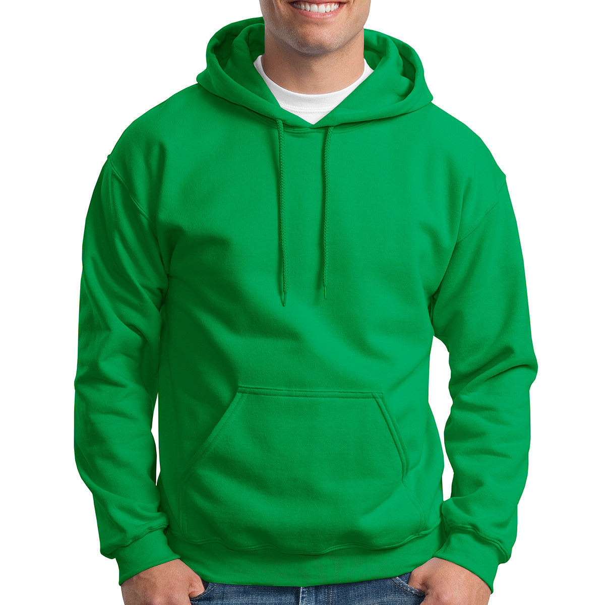 Gildan Heavy Blend Hooded Sweatshirt, Adult - Irish Green
