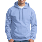 Gildan Heavy Blend Hooded Sweatshirt, Adult - Light Blue