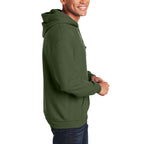 Gildan Heavy Blend Hooded Sweatshirt, Adult - Military Green - Right