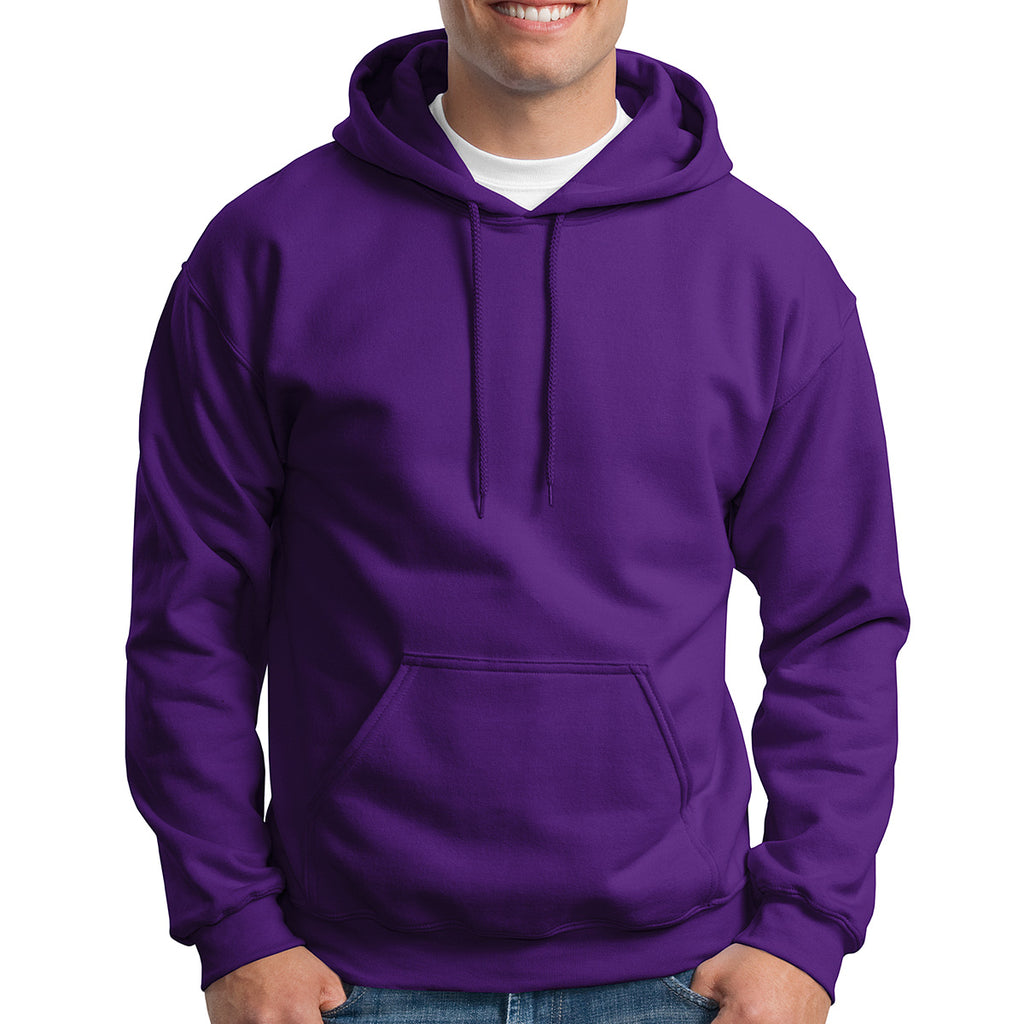 Gildan Heavy Blend Hooded Sweatshirt, Adult - Purple