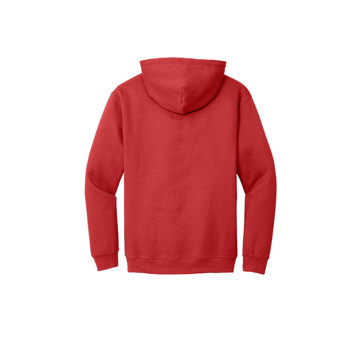 Gildan Heavy Blend Hooded Sweatshirt, Adult - Red - flat_back