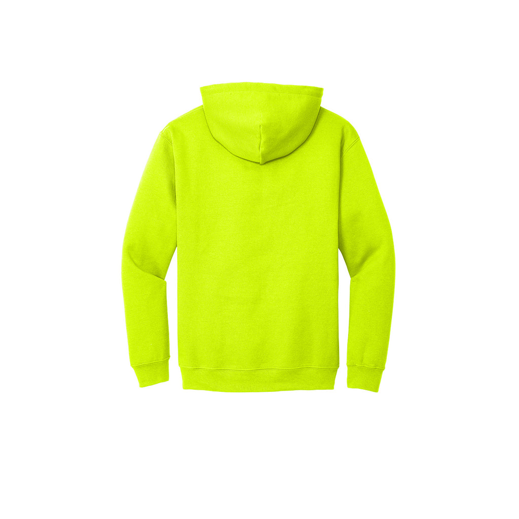 Gildan Heavy Blend Hooded Sweatshirt, Adult - Safety Green - flat_back