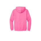 Gildan Heavy Blend Hooded Sweatshirt, Adult - Safety Pink - flat_back