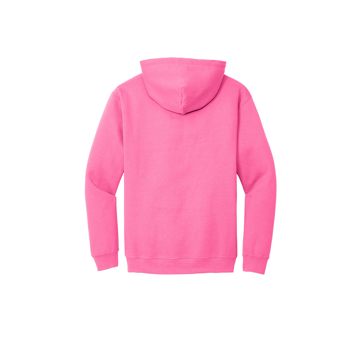 Gildan Heavy Blend Hooded Sweatshirt, Adult - Safety Pink - flat_back
