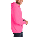 Gildan Heavy Blend Hooded Sweatshirt, Adult - Safety Pink - Right