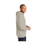 Gildan Heavy Blend Hooded Sweatshirt, Adult - Sand - model_side