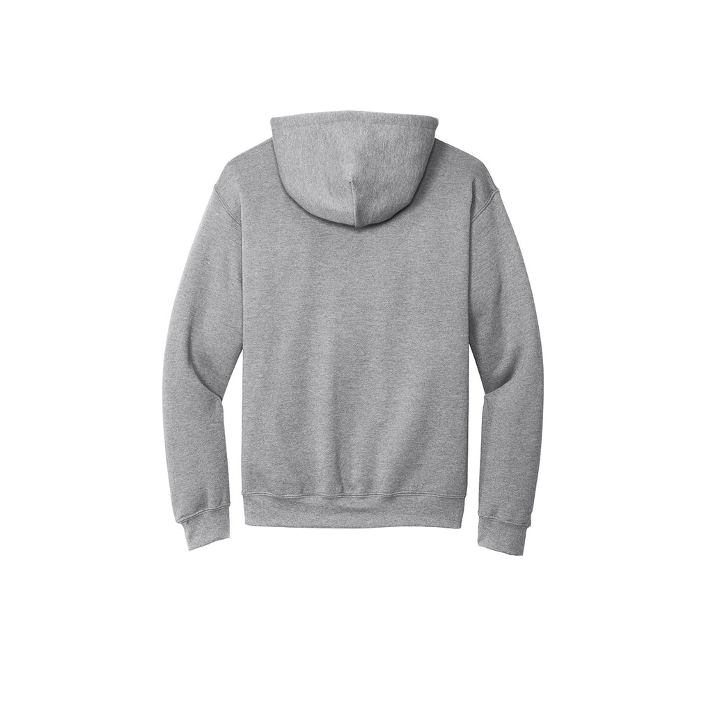 Gildan Heavy Blend Hooded Sweatshirt, Adult - Sport Grey - flat_back