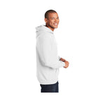 Gildan Heavy Blend Hooded Sweatshirt, Adult - White - model_side