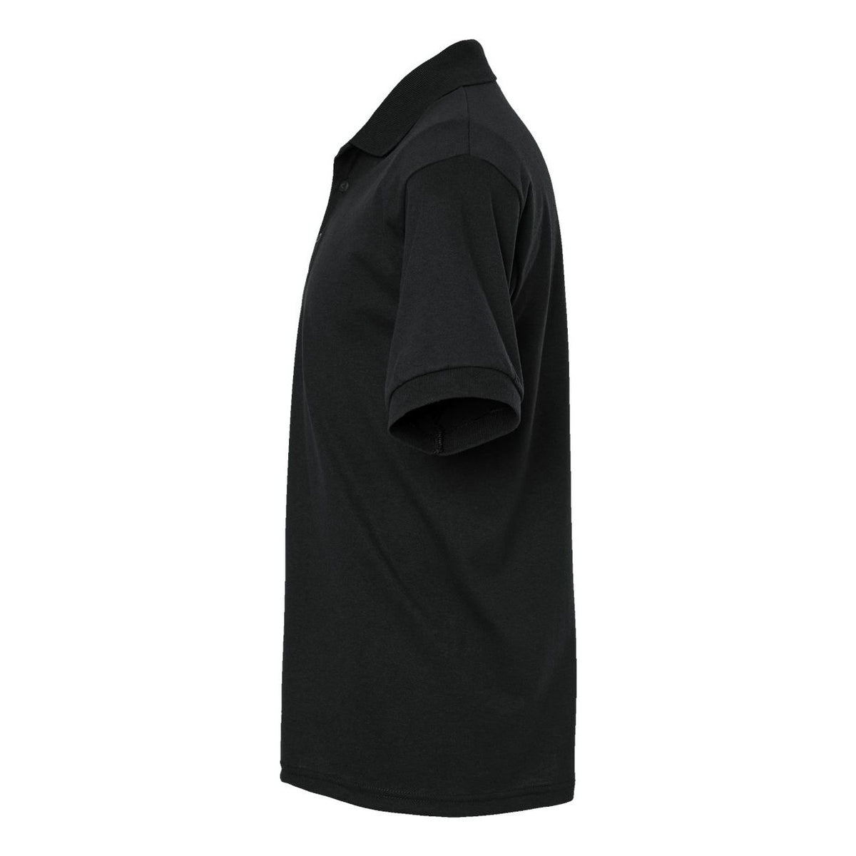 Gildan Unisex DryBlend® Polo Embroidery - Black - Direct Side