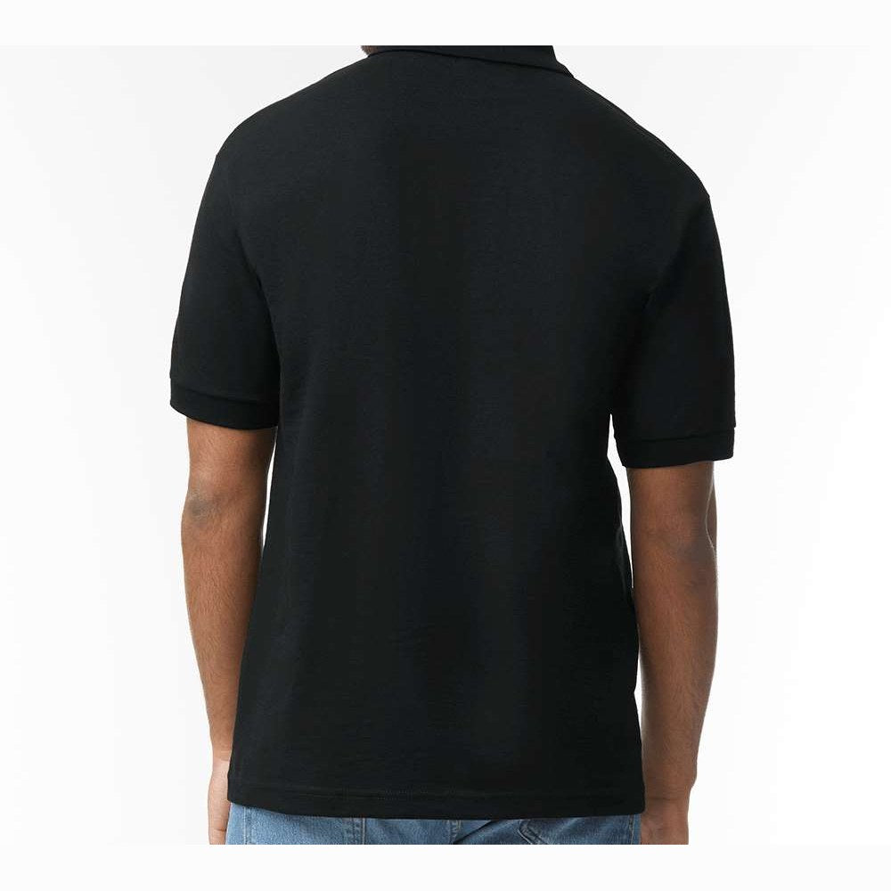 Gildan Unisex DryBlend® Polo Embroidery - Black - On Model Back