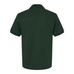 Gildan Unisex DryBlend® Polo Embroidery - Forest Green - Back