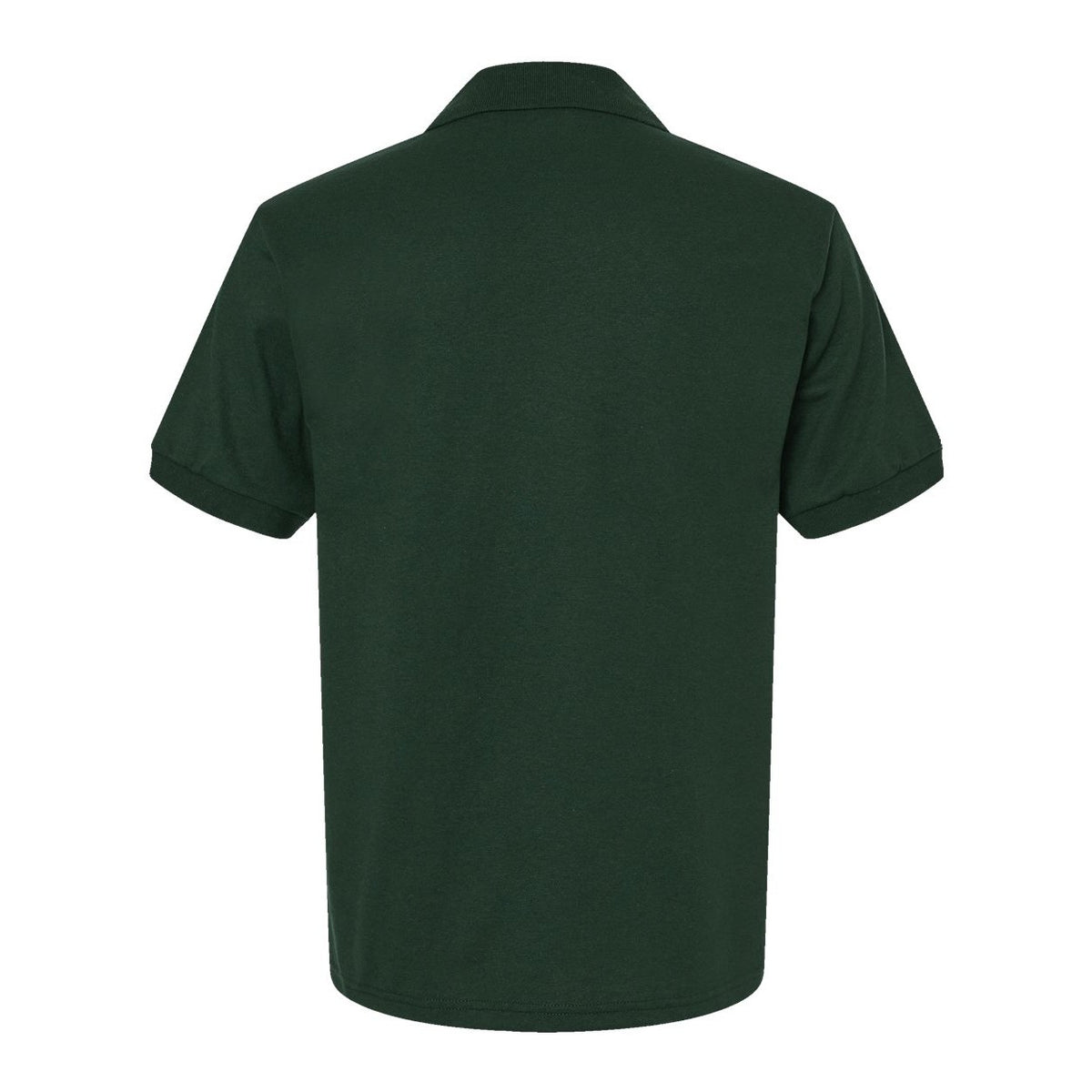 Gildan Unisex DryBlend® Polo Embroidery - Forest Green - Back