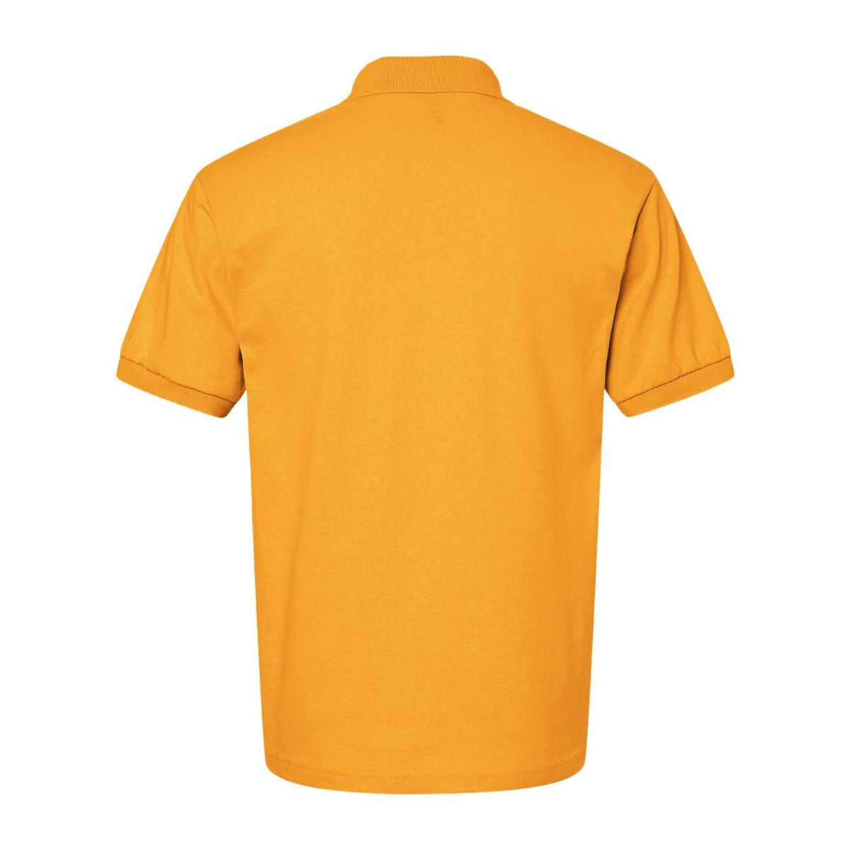 Gildan Unisex DryBlend® Polo Embroidery - Gold - Back