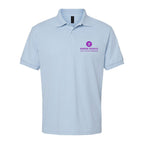 Gildan Unisex DryBlend® Polo Embroidery - Light Blue - Front