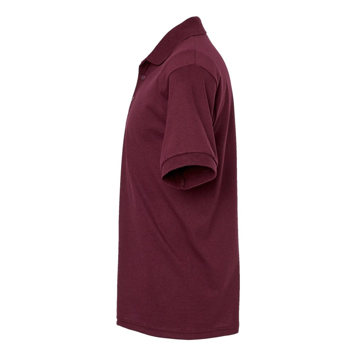 Gildan Unisex DryBlend® Polo Embroidery - Maroon - Direct Side